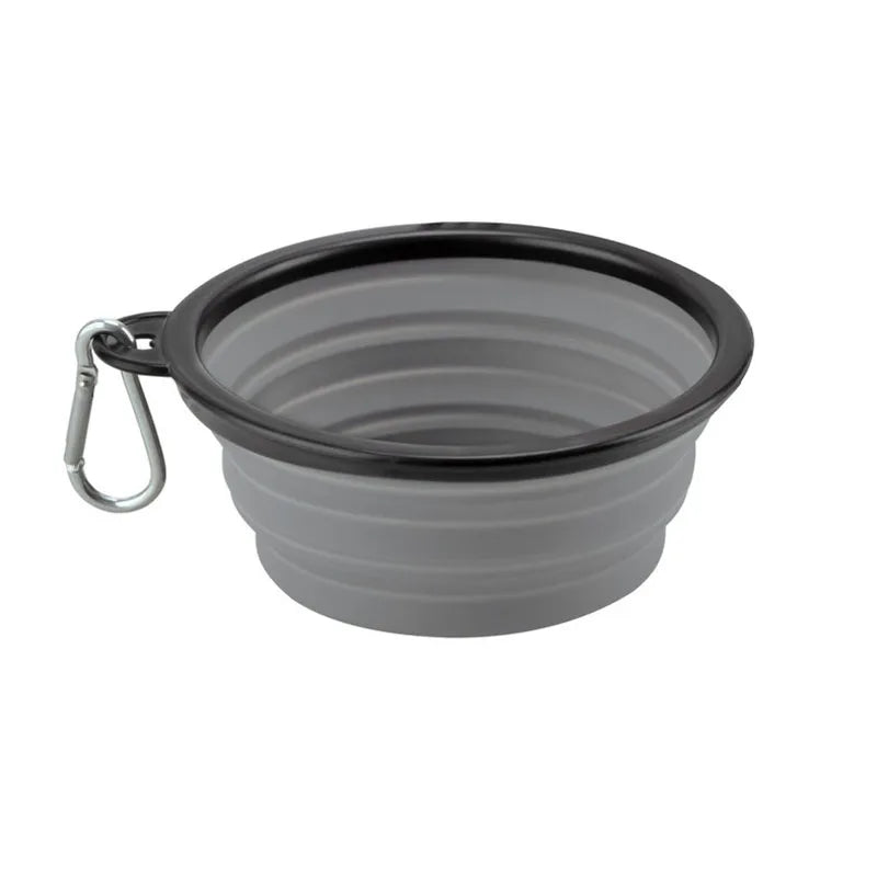 Pet Dog Bowl Collapsible Dog Water Bottle Portable Dogs Food Container Puppy Feeder Outdoor Travel Camping Dog Accessories