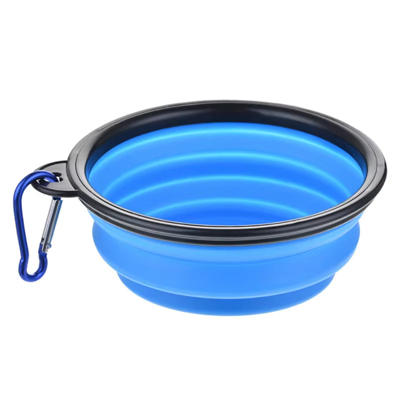 Pet Dog Bowl Collapsible Dog Water Bottle Portable Dogs Food Container Puppy Feeder Outdoor Travel Camping Dog Accessories