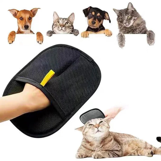 Revolutionary Pet Hair Cleaning Gloves - Double-Sided Beauty Tool for Effortless Pet Care!