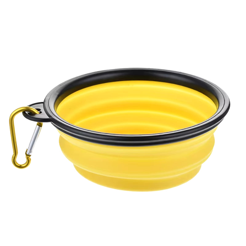 Pet Dog Bowl Collapsible Dog Water Bottle Portable Dogs Food Container Puppy Feeder Outdoor Travel Camping Dog Accessories