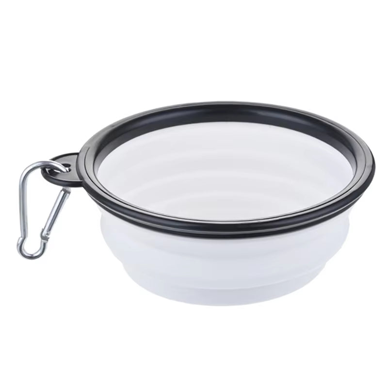Pet Dog Bowl Collapsible Dog Water Bottle Portable Dogs Food Container Puppy Feeder Outdoor Travel Camping Dog Accessories