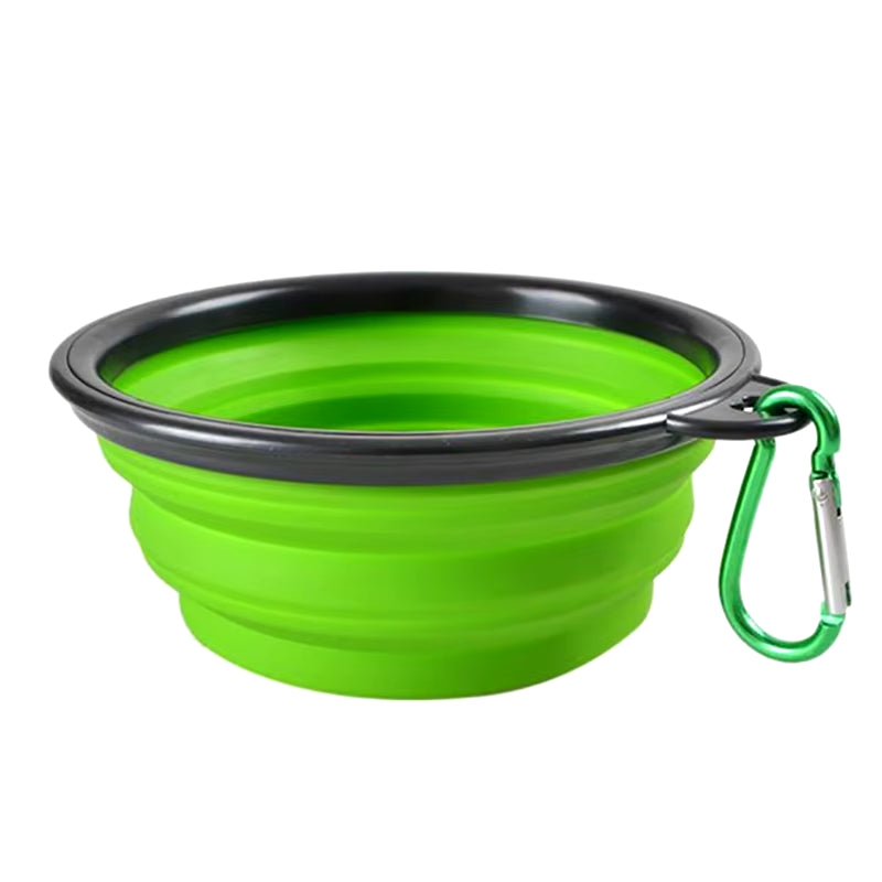 Pet Dog Bowl Collapsible Dog Water Bottle Portable Dogs Food Container Puppy Feeder Outdoor Travel Camping Dog Accessories